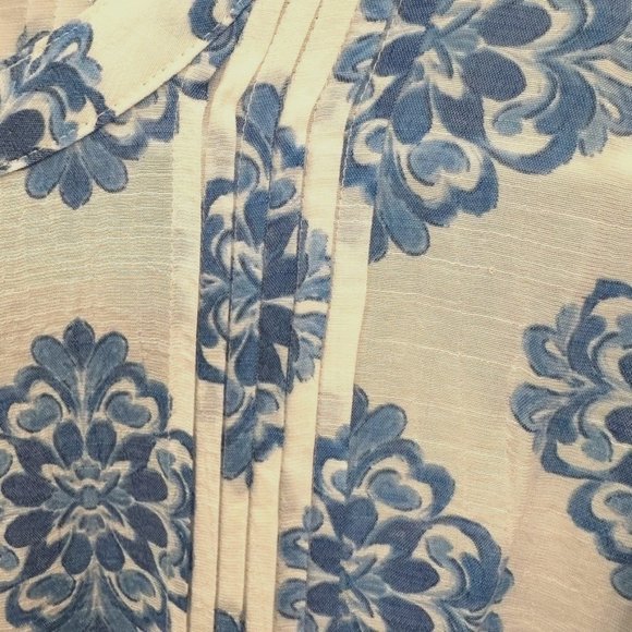 NANETTE NANETTE LEPORE Printed Tunic Blue - Picture 4 of 10